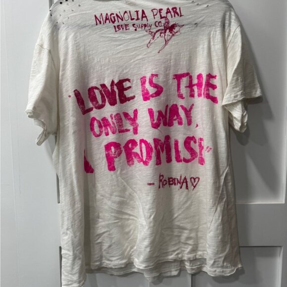 Magnolia Pearl Love is the Only Way Tee - Picture 3 of 10